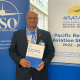 The Papua New Guinea Minister for Transport and Civil Aviation, the Honourable Walter D. Schnaubelt, MP, launched the Pacific Regional Aviation Strategy at the ICAO 41st Assembly. Credit: paso.aero